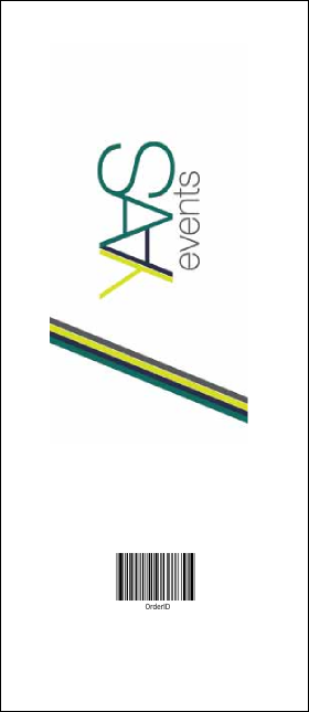 Football Ribbon VIP Pass Product Back