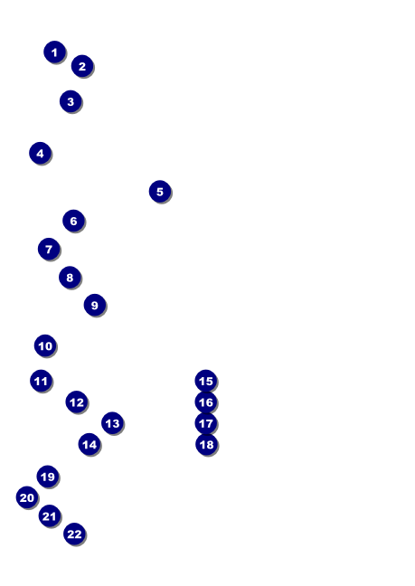 Galaxy Hip Hop Black and White Club Postcard Front Field Markers