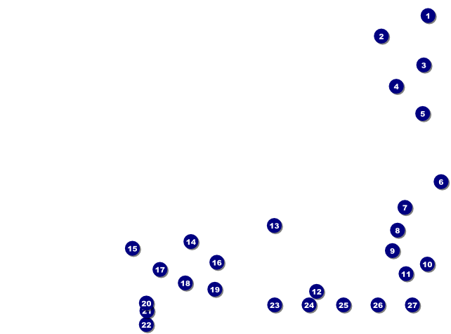 Rugby Stadium Flyer Front Field Markers