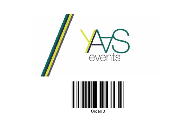 Baseball Stitches Drink Ticket Product Back