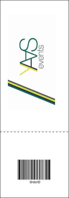 BMX Raffle Ticket Product Back