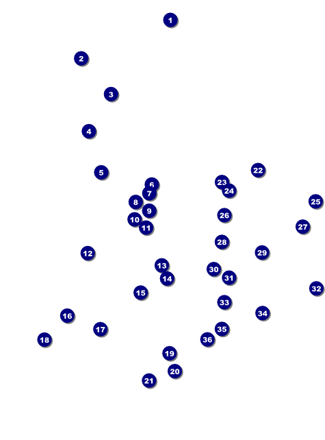 BMX Flyer Front Field Markers