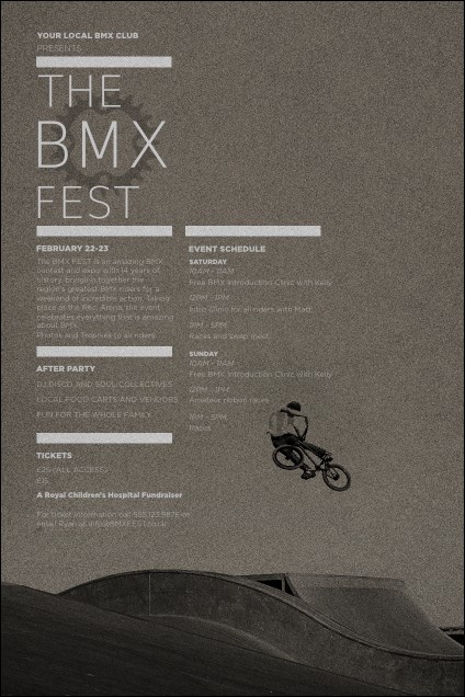 BMX Poster Product Front