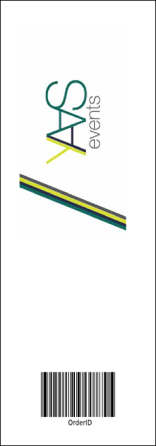 Bucking Bronco Event Ticket Product Back