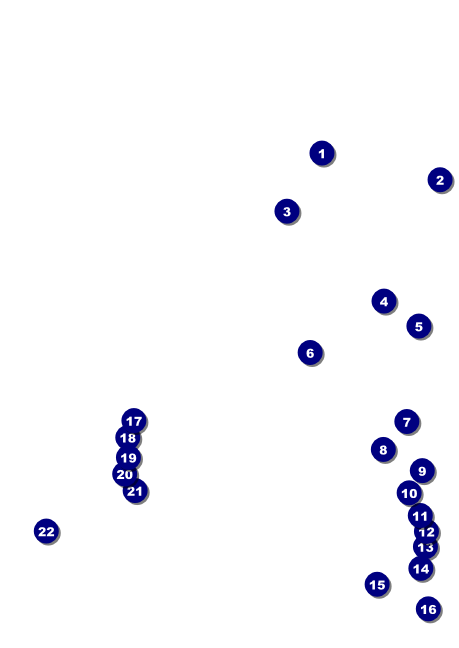 Fishing and Hunting Expo Postcard Front Field Markers