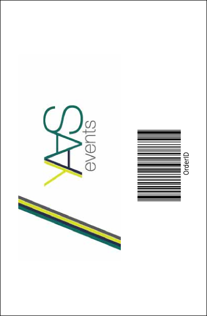 Football Blue Drink Ticket Product Back