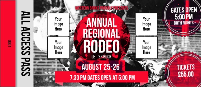 Modern Rodeo VIP Pass Product Front