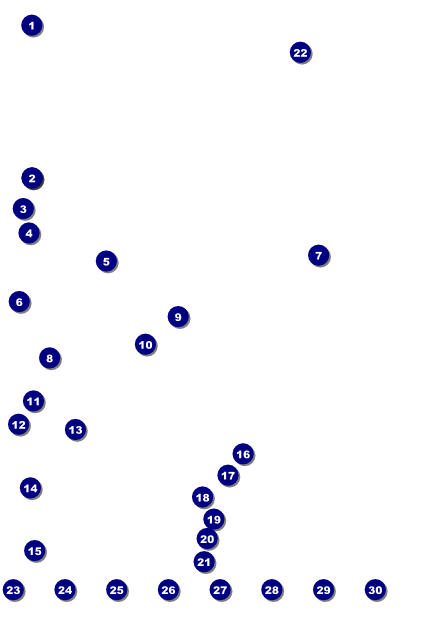 Roller Derby Image Poster Front Field Markers