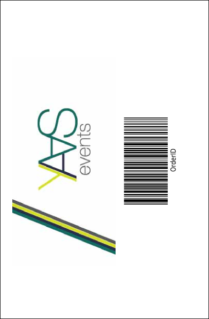 Roller Derby Drink Ticket Product Back