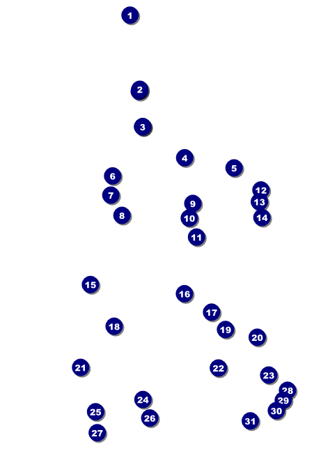 Softball Postcard Front Field Markers