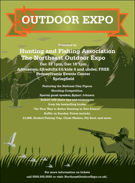 Sportsman's Expo Flyer Product Front