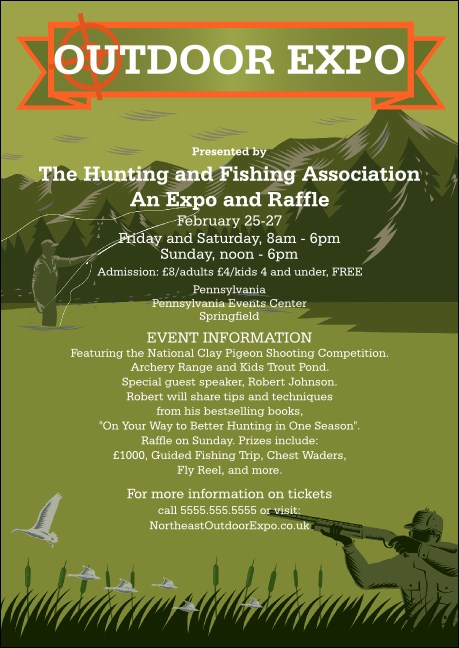 Sportsman's Expo Postcard Product Front