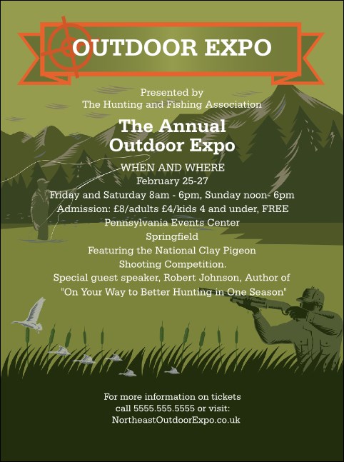 Sportsman's Expo Invitation Product Front