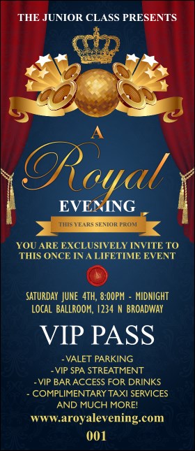 Royal VIP Pass Product Front