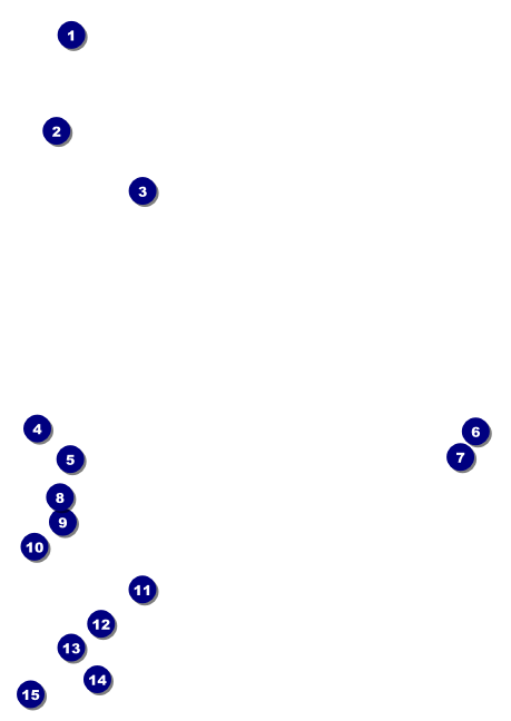 Curling Tournament 2017 Postcard Front Field Markers