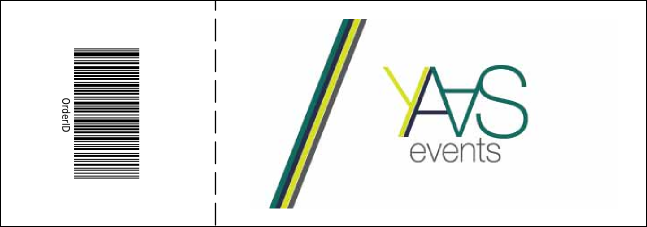 Colour Logo Event Ticket 0007 Product Back