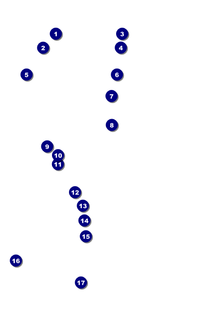 Roaring 20s Postcard Front Field Markers