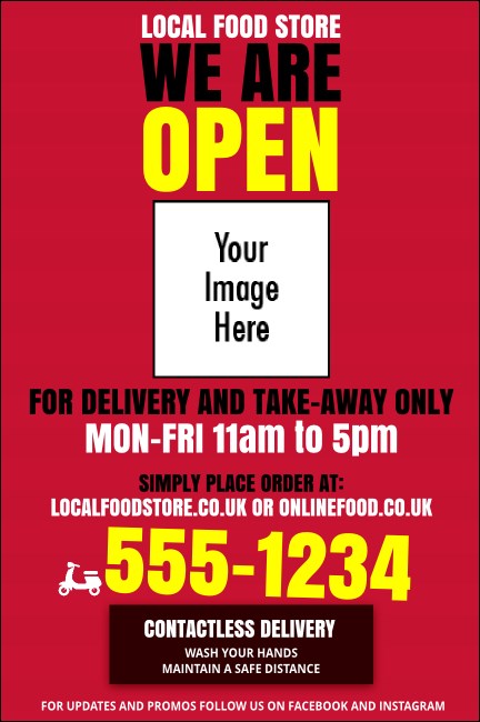 We Are Open Poster Product Front