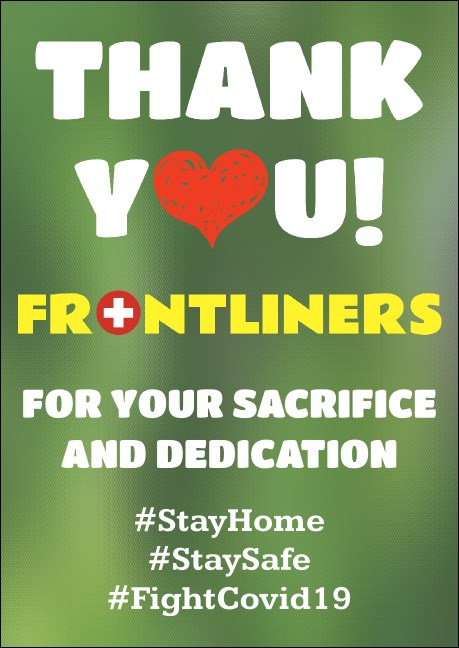 Thank You Club Flyer Product Front