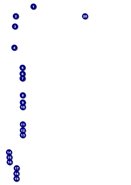 Back To Work Protocols 2035 Club Flyer Front Field Markers