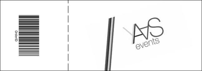 Black and White Hip Hop Event Ticket Product Back
