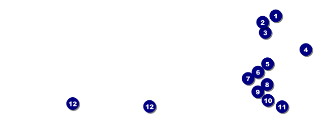MMA Main Event Raffle Ticket (Blue) Front Field Markers