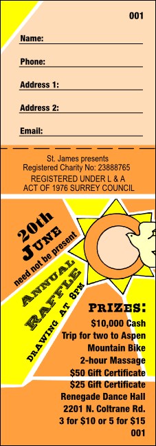 Religious Stained Glass Dove Raffle Product Front
